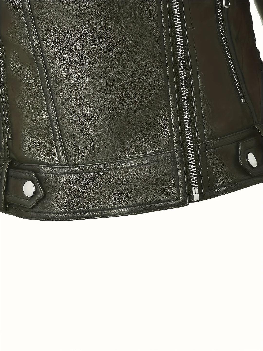 Mabel | Skulpterad Zip-Front Motojacka