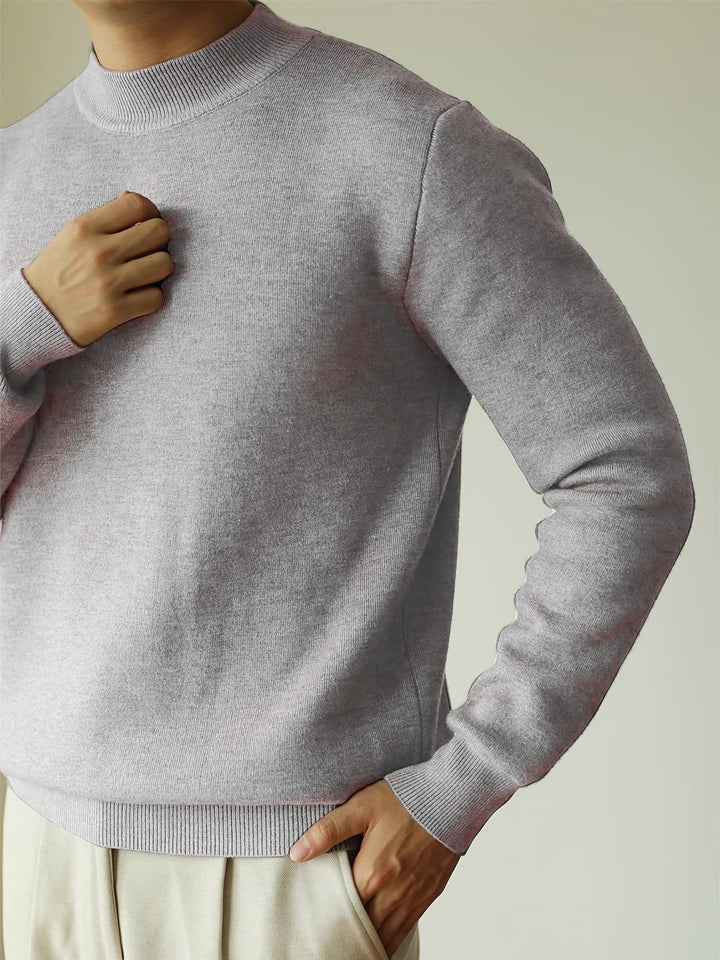 Everett | Raffinerad Höghalssweater