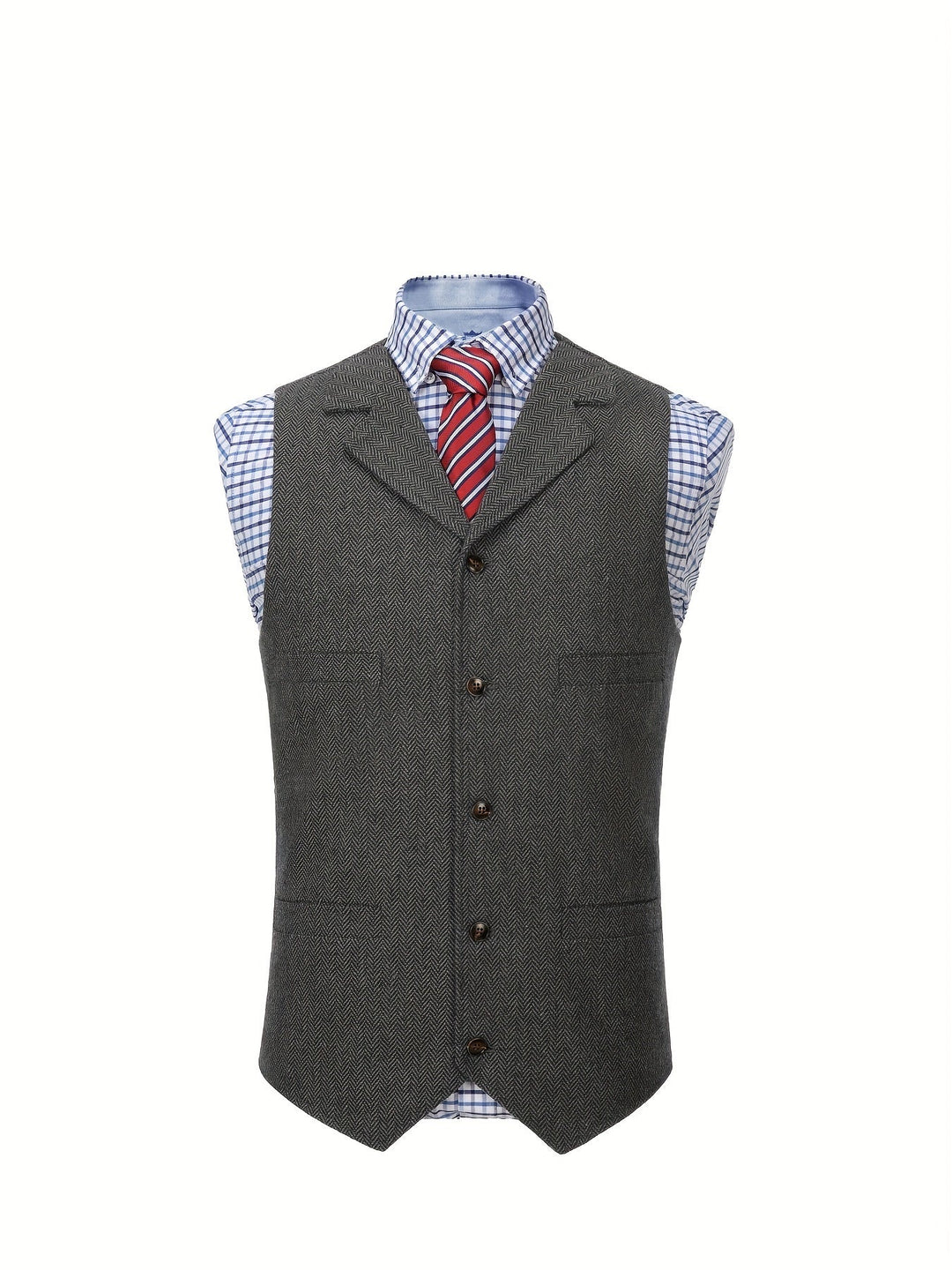 Colton | Heritage Herringbone Västen