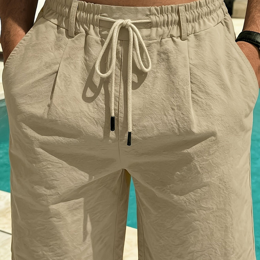 Trevor | Avslappnade Drawstring Shorts