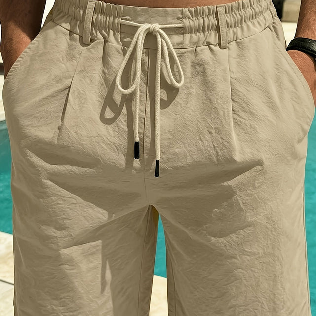Trevor | Avslappnade Drawstring Shorts