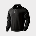 Hudson | Texturerad Halvdragkedja Pullover
