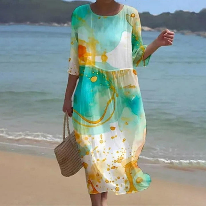 Miranda | Elegant Blommig Sommardress
