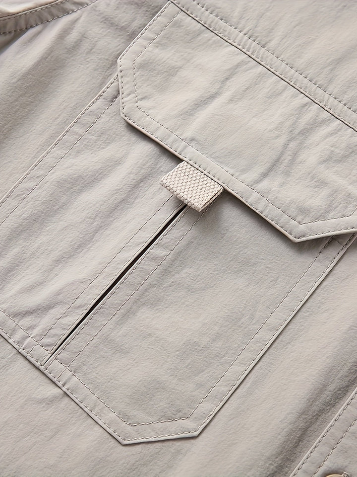 Duncan | Robust Multi-Ficka Cargo Skjorta
