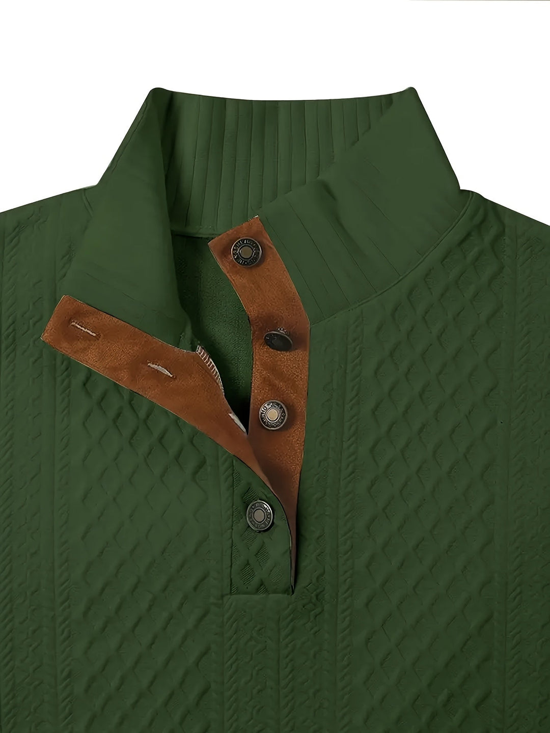Ronan | Ståkrage Knapp Henley Tröja