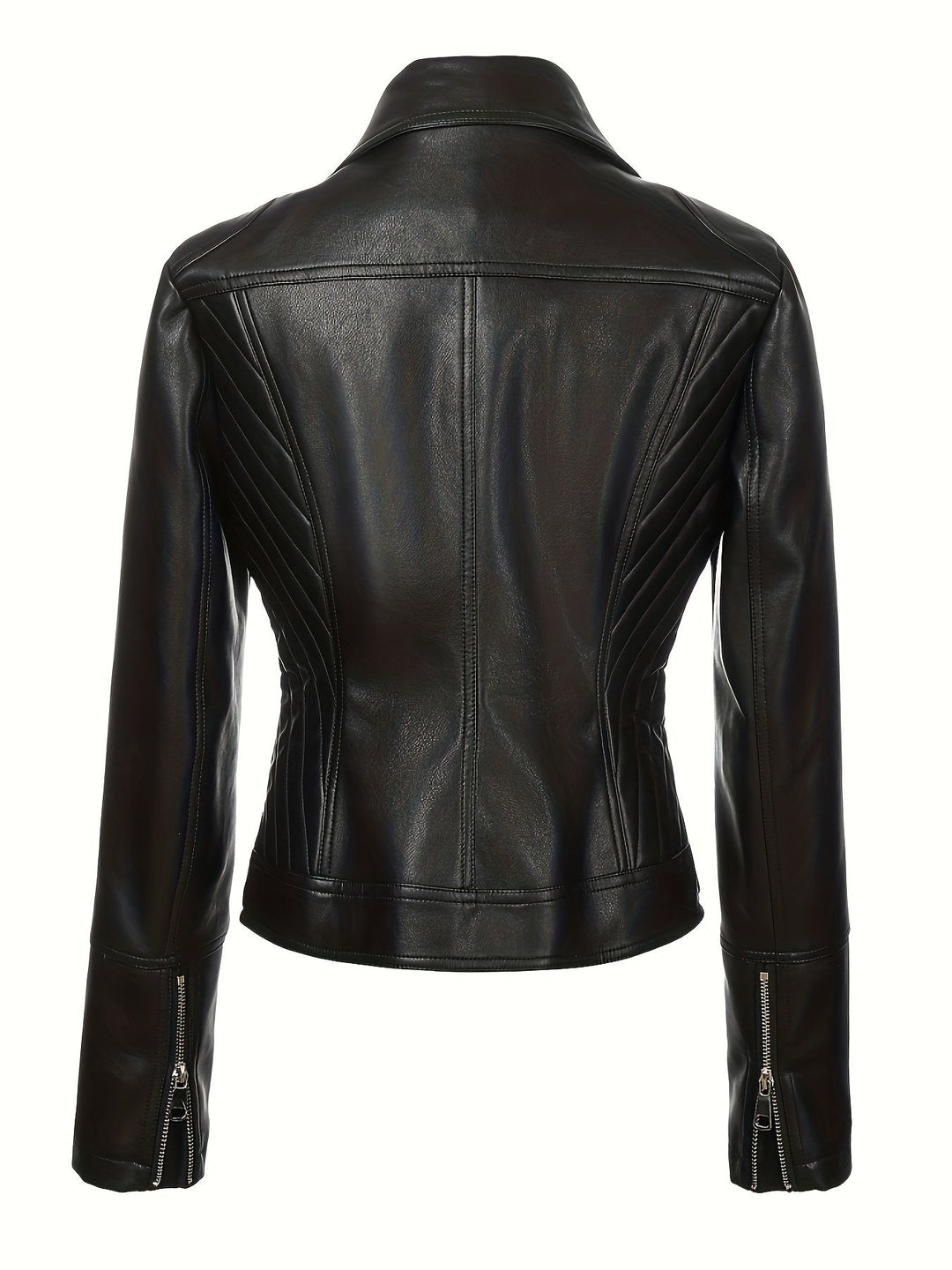 Mabel | Skulpterad Zip-Front Motojacka