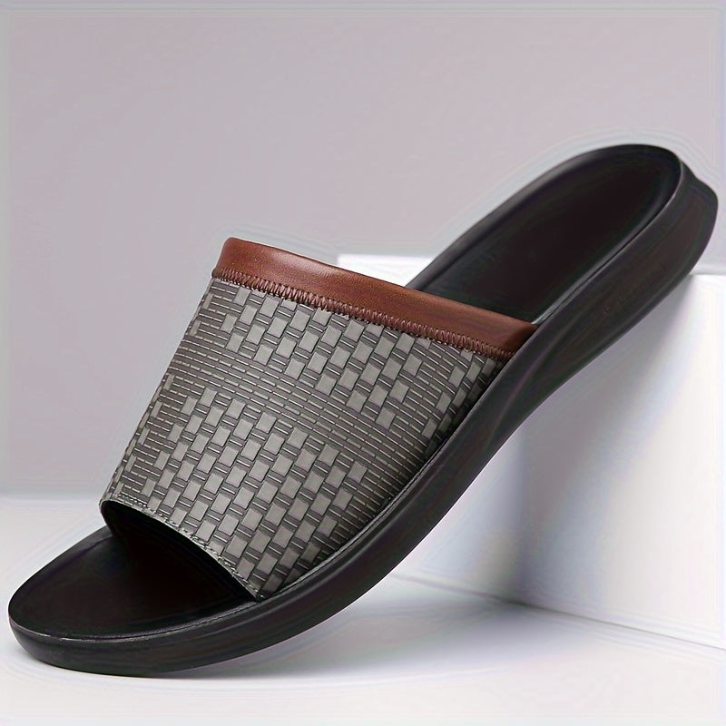 Elliot | Vävd Slide Sandaler