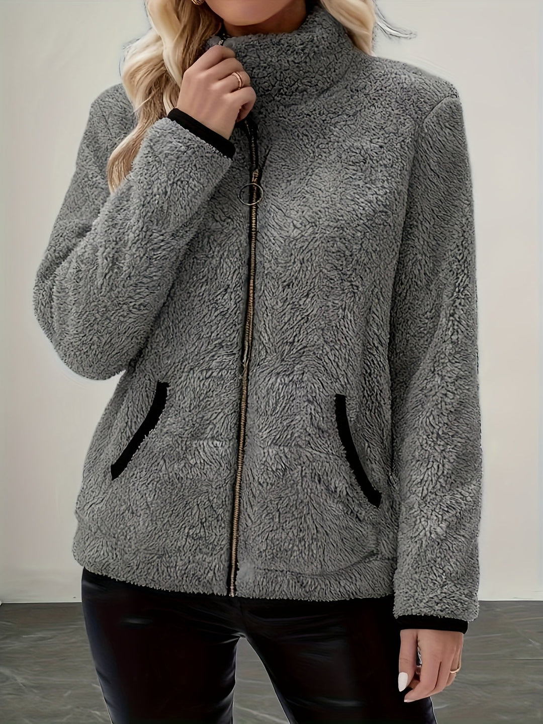 Simone | Mysig Zip-Up Jacka
