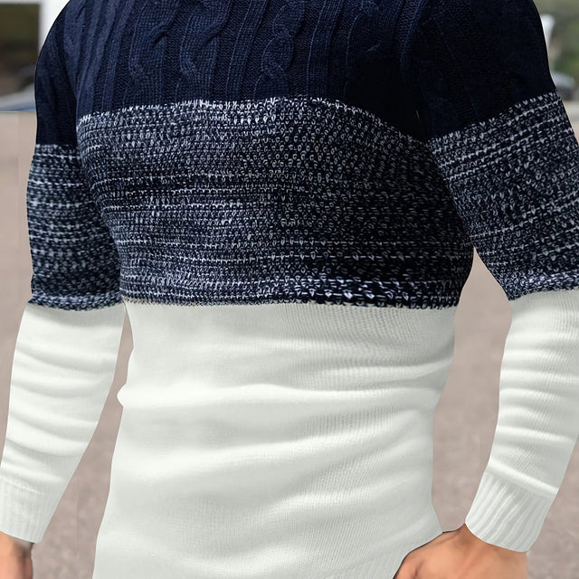 Graham | Färgglad Crew Neck Tröja