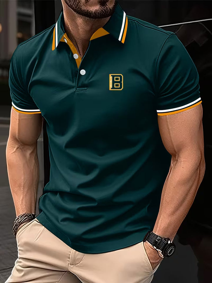 Walker | Avslappnad kortärmad polo