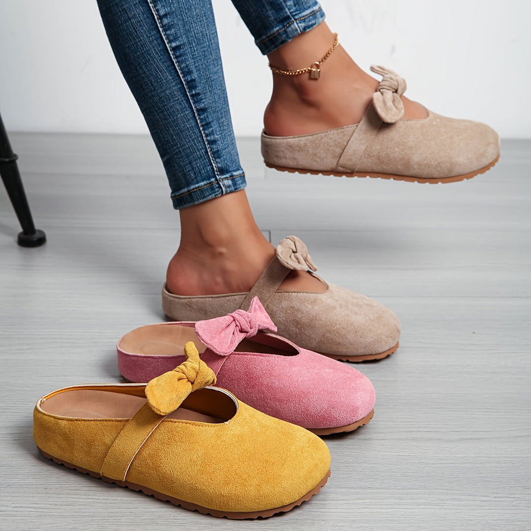 Whitney | Mjuk Båge Slip-On Mules