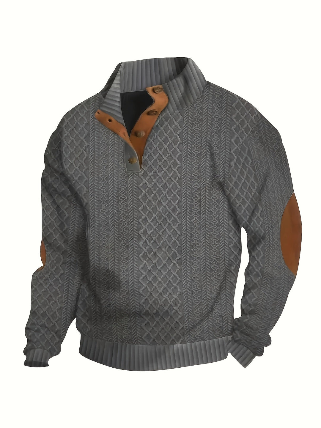 Ronan | Ståkrage Knapp Henley Tröja