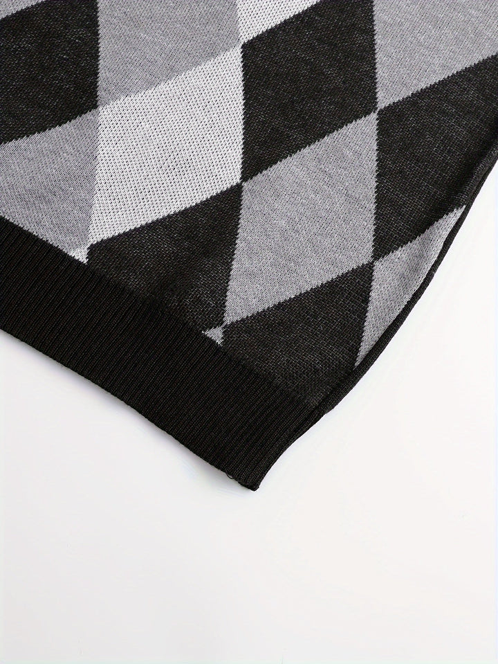 Chandler | Klassisk Argyle Tröja Väster