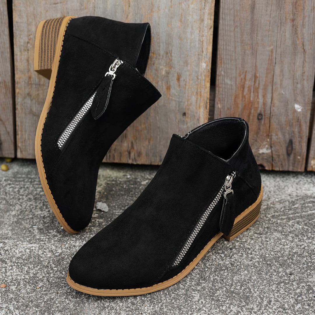 Bianca | Everyday Side-Zip Ankle Boots