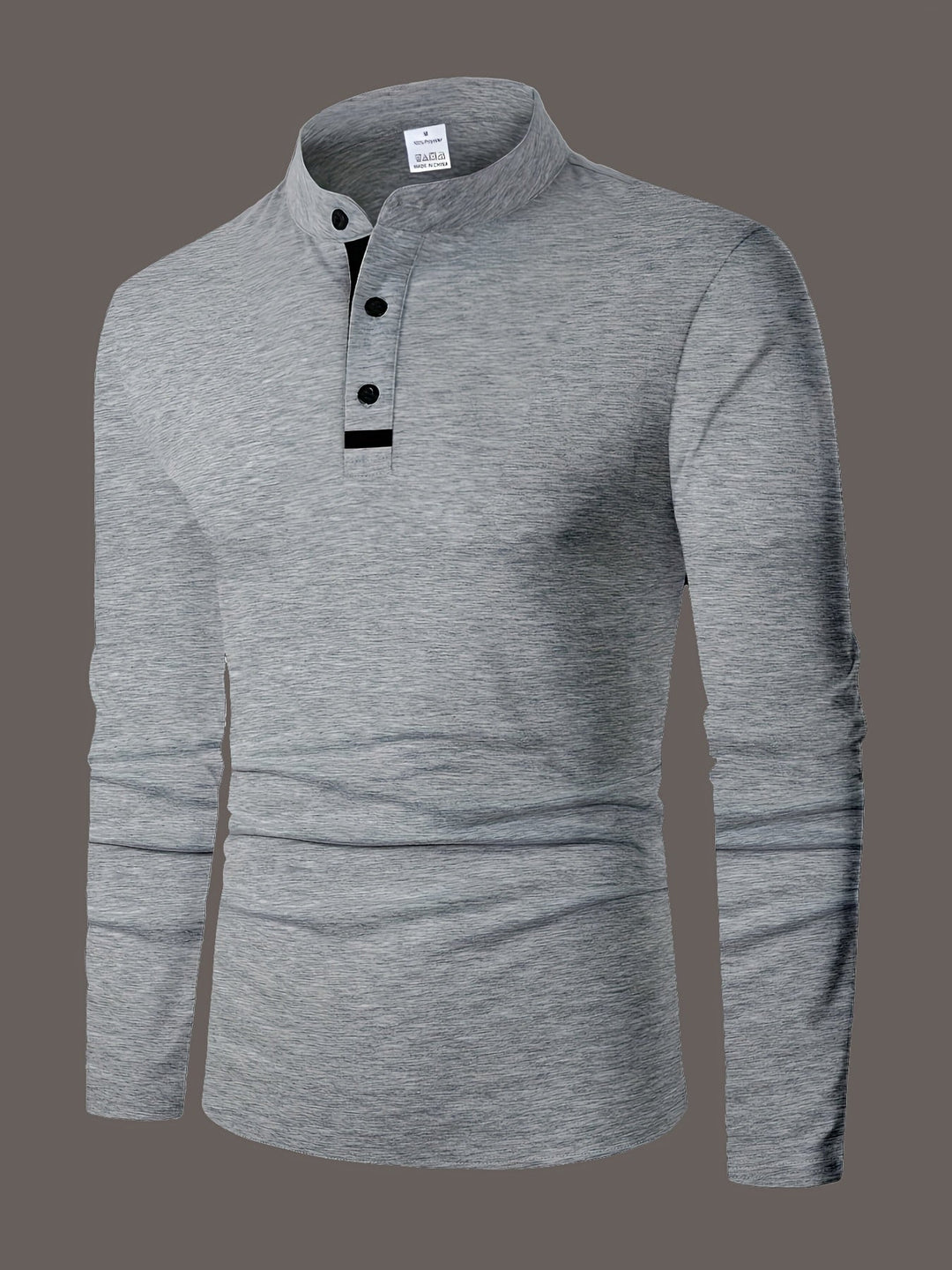 Jasper | Raffinerad långärmad Henley