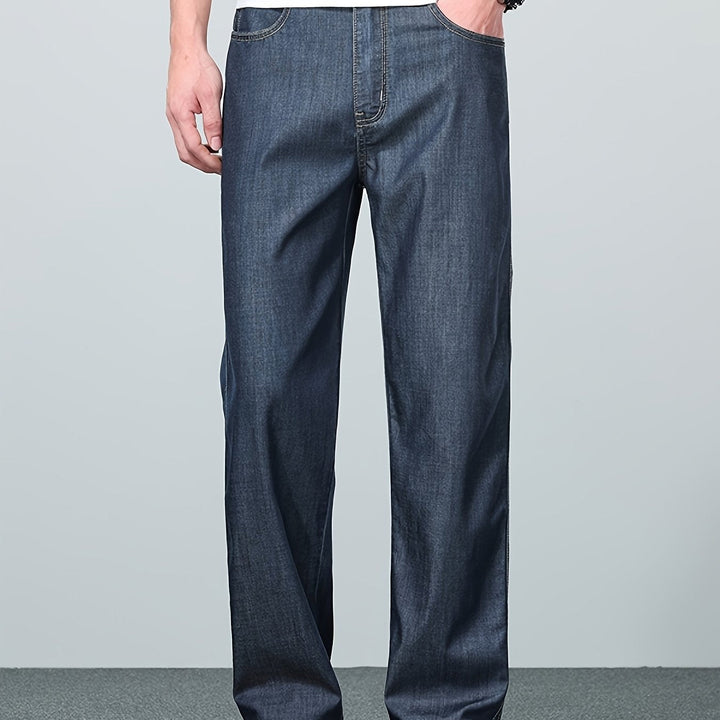 Nash | Avslappnade Rakben Jeans