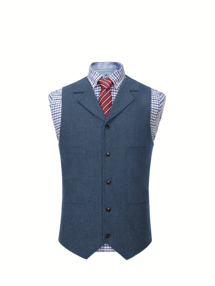 Colton | Heritage Herringbone Västen