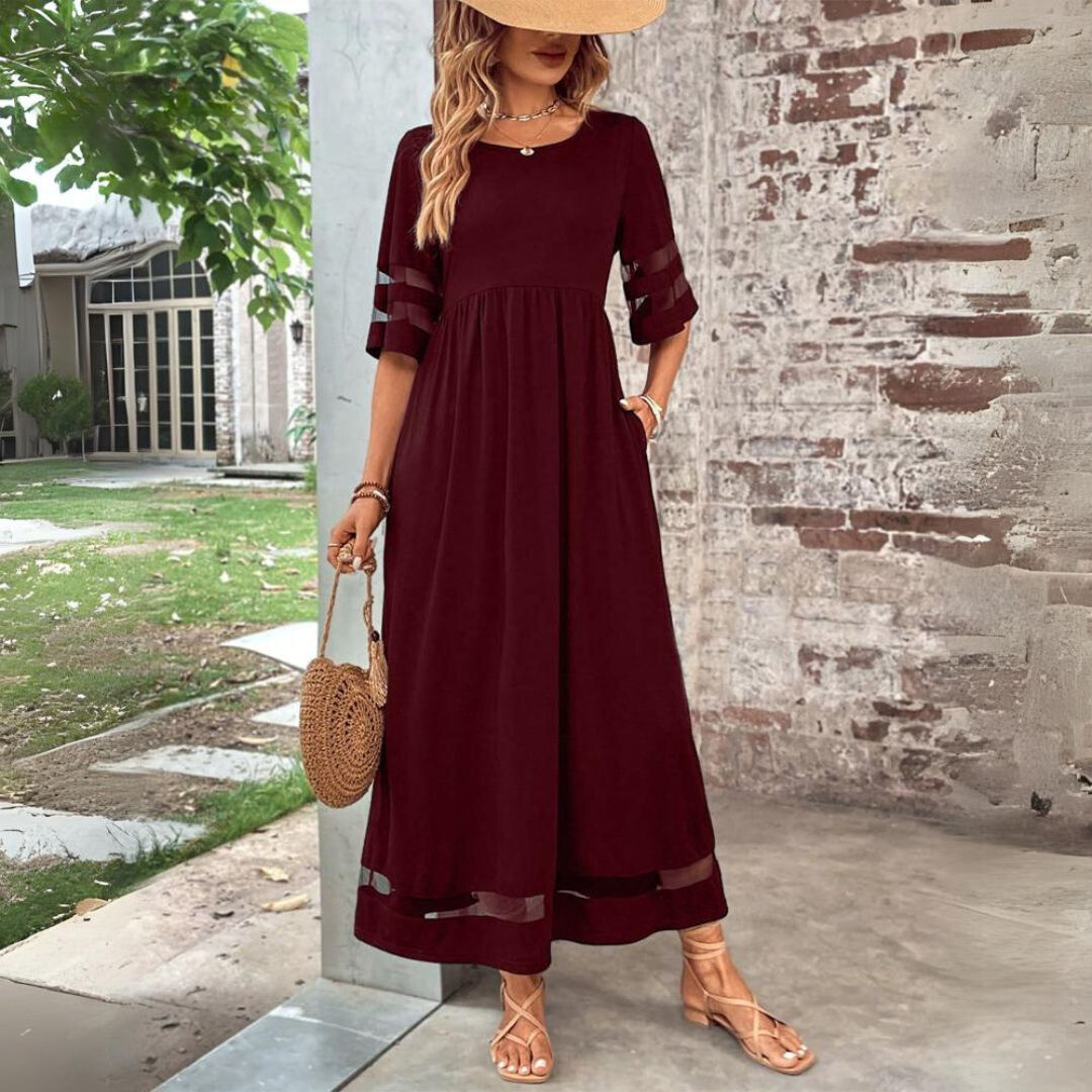 Elowen | Elegant Flow Maxi Klänning