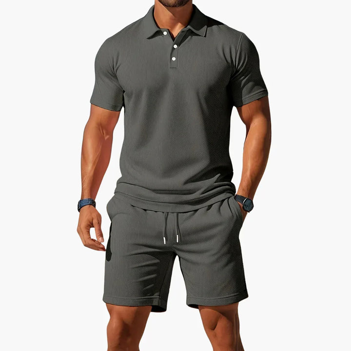 Connor | Sommar Polo &amp; Shorts Set