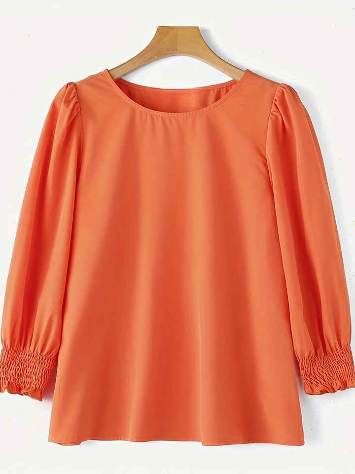 Ellen | Blus med Puffärmar