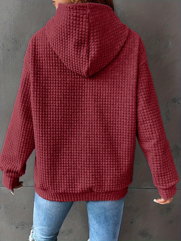 Serena | Mjuk Texturerad Hoodie
