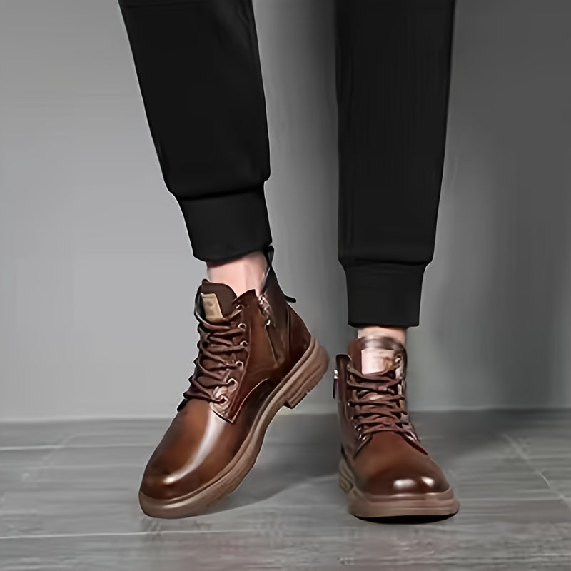 Duncan | Robust Hög-Top Snörkängor