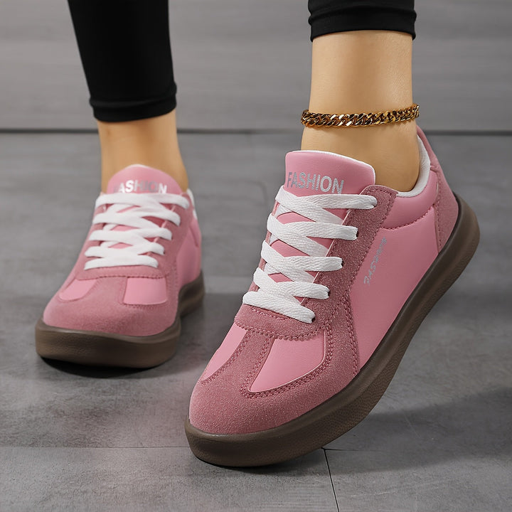 Frances | Vardags Sneakers med Snörning