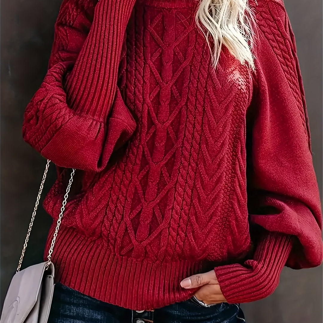 Wren | Mysig Kabelstickad Tröja
