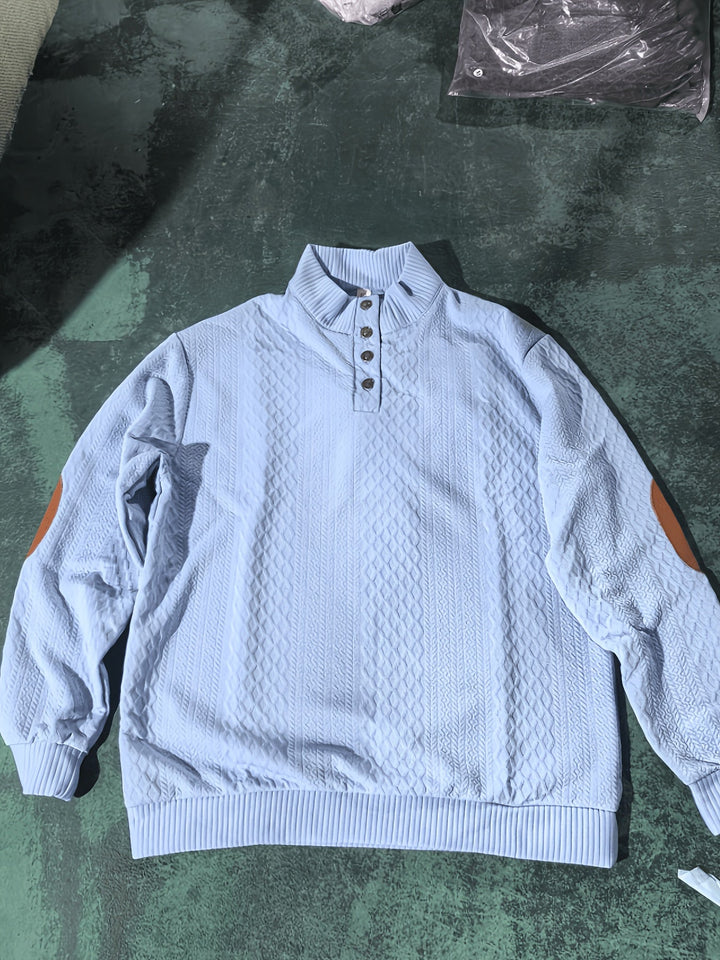 Ronan | Ståkrage Knapp Henley Tröja