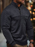 Sterling | Texturerad Ståkrage Pullover