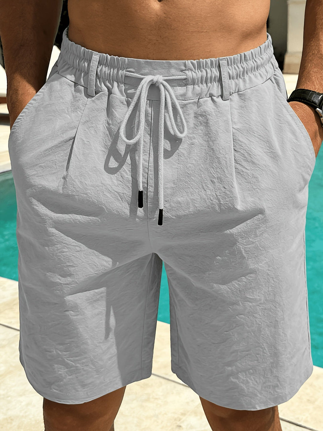 Trevor | Avslappnade Drawstring Shorts