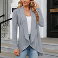 Juliet | Öppen Framsidan Draperad Cardigan