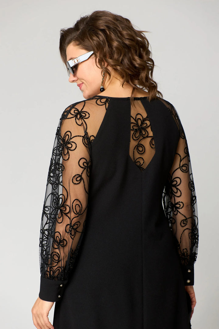 Edith | Elegant Blommig Ärmlös Klänning
