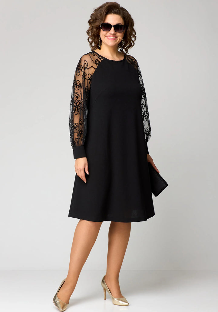 Edith | Elegant Blommig Ärmlös Klänning