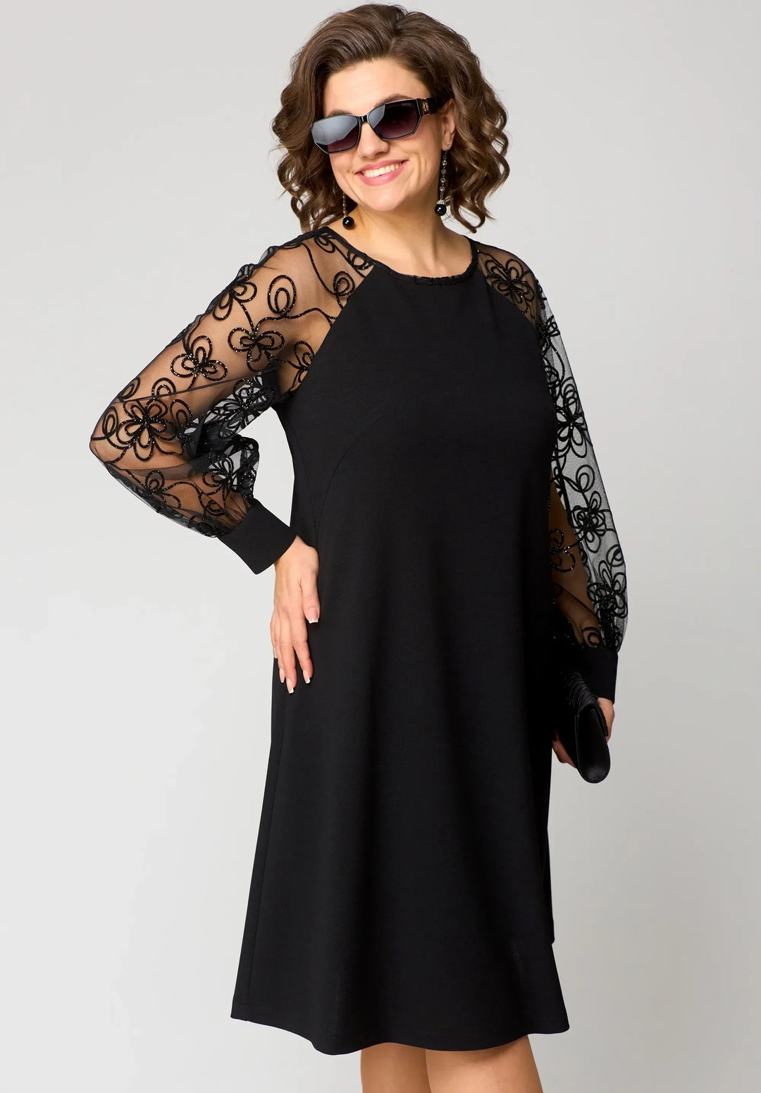 Edith | Elegant Blommig Ärmlös Klänning