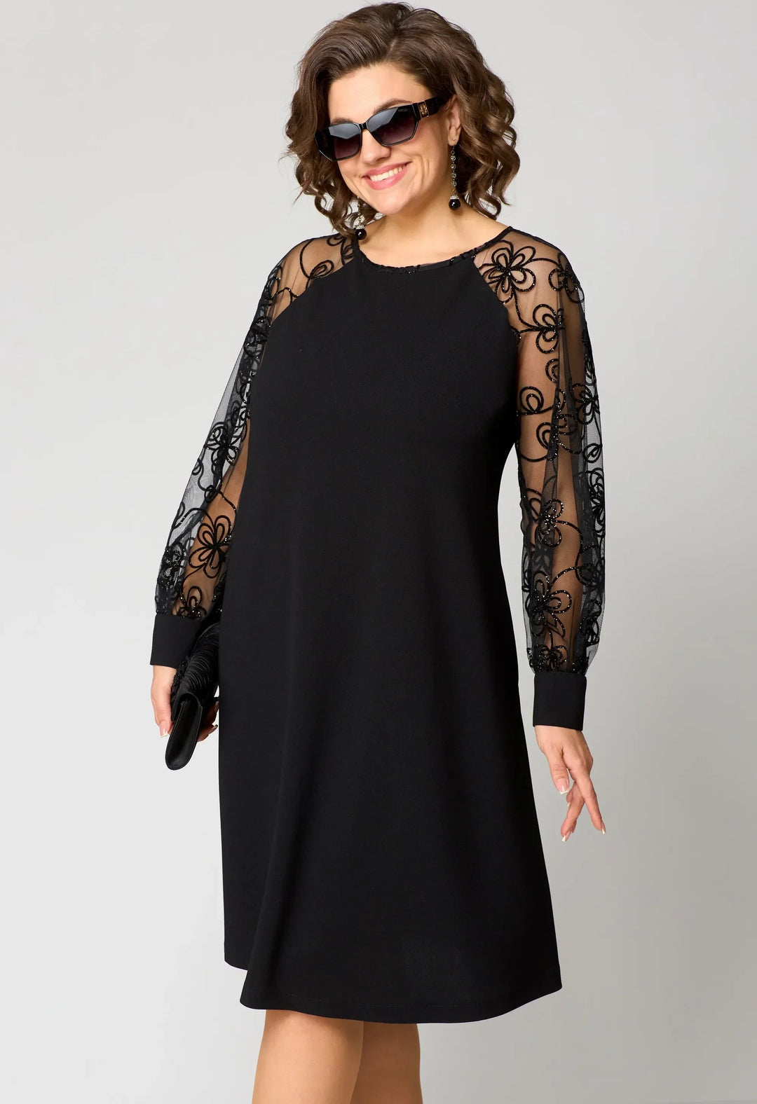 Edith | Elegant Blommig Ärmlös Klänning