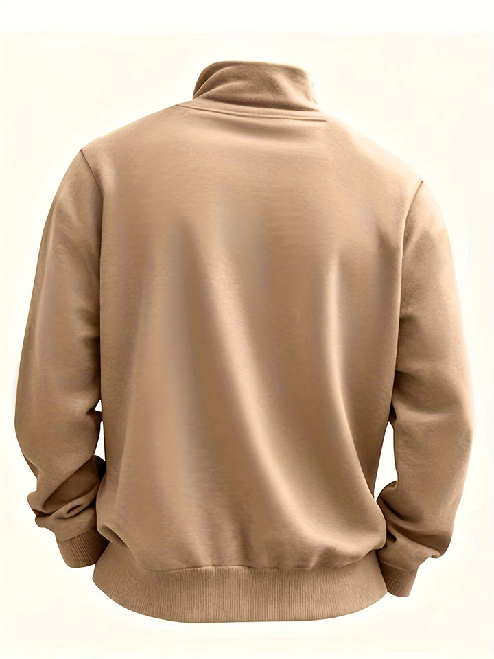 Emmett | Raffinerad Halv-Zip Pullover