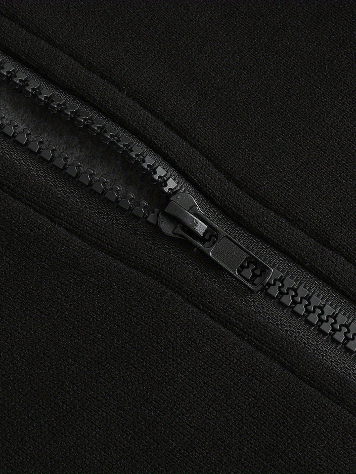 Bryce | Färgblock Zip-Up Huva Jacka