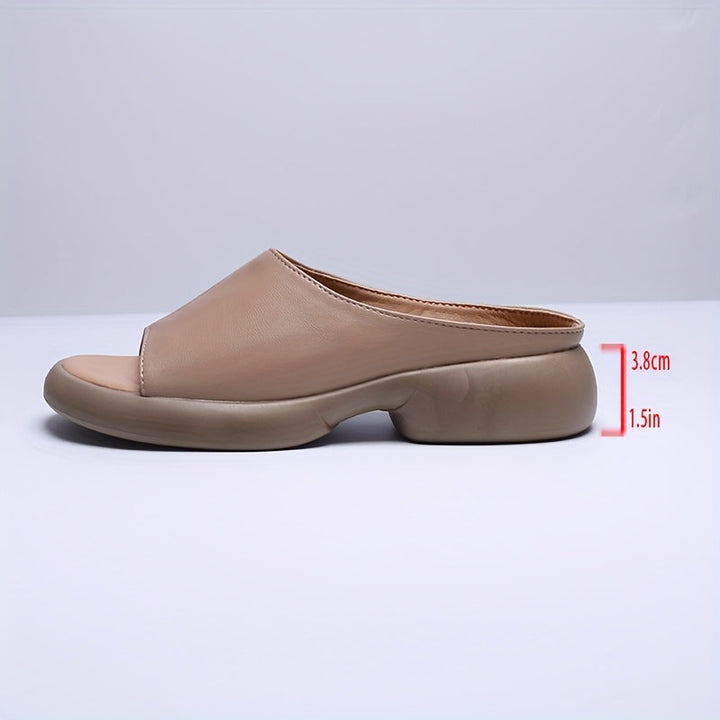 Cora | Elegant Plattform Sandaler