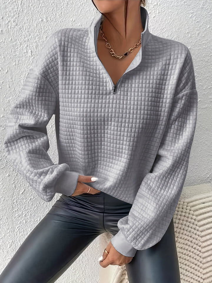 Susanna | Avslappnad Quarter-Zip Pullover