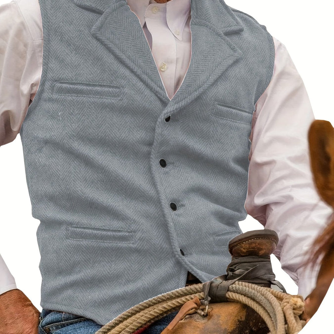 Colton | Heritage Herringbone Västen