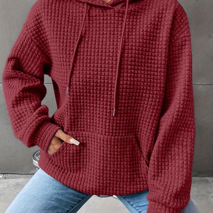 Serena | Mjuk Texturerad Hoodie