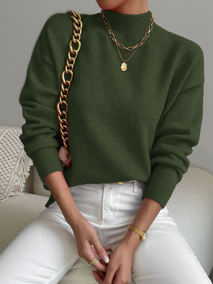 Lorelei | Finstämd Mock Neck Tröja
