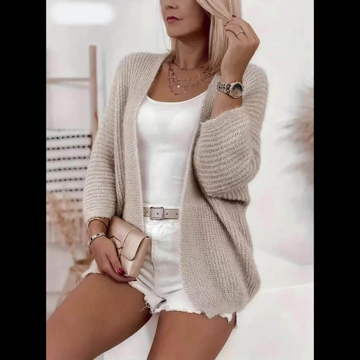 Bridget | Avslappnad Öppen Framsida Cardigan