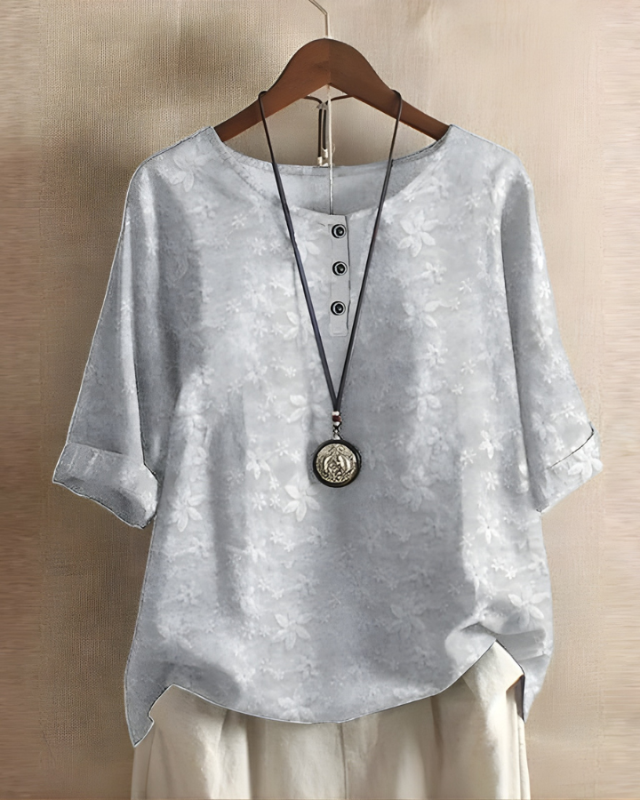 Fiona | Avslappnad Sommar Boho Top