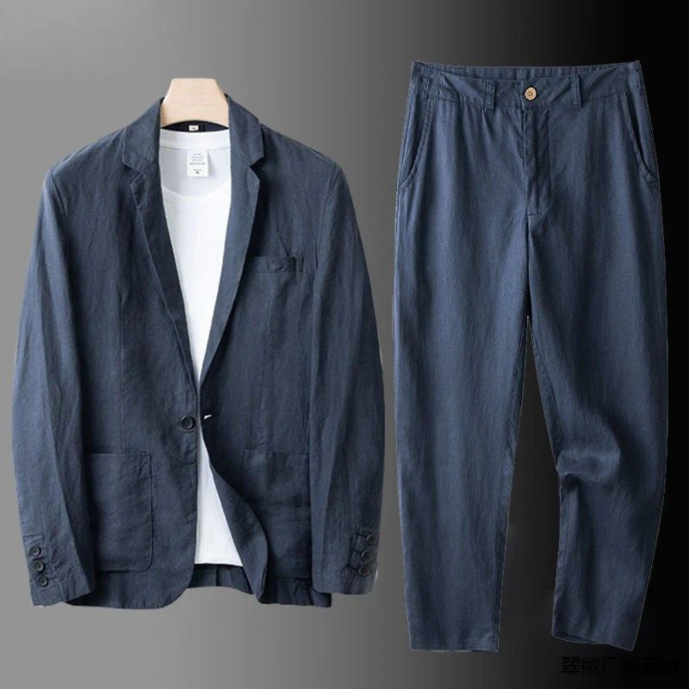Stephen | Klassisk Cardigan och Byxset