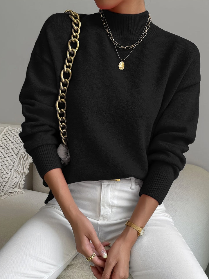 Lorelei | Finstämd Mock Neck Tröja