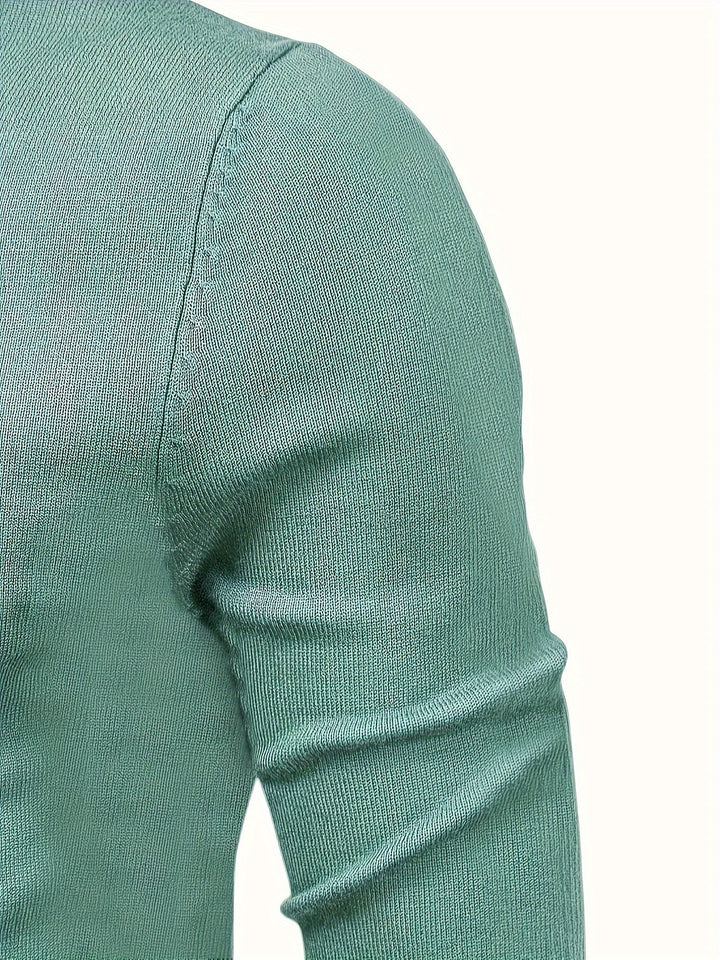Malcolm | Klassisk Mock-Neck Tröja
