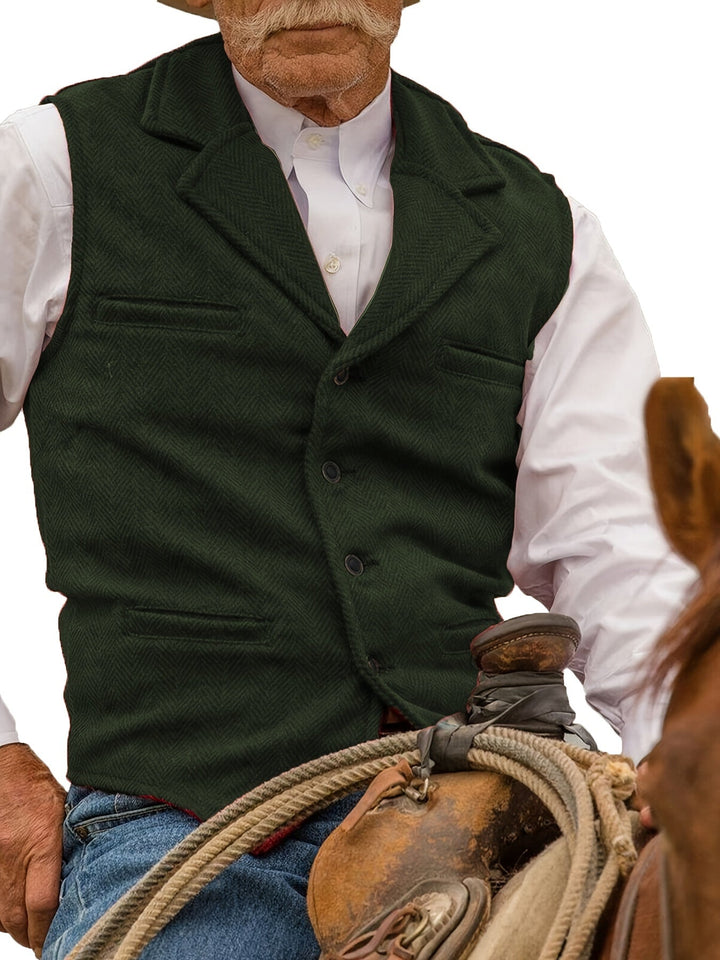 Colton | Heritage Herringbone Västen