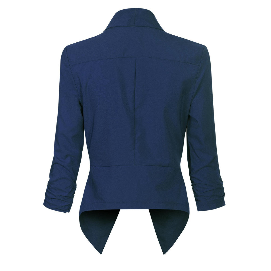 Penelope | Öppen Framskjutande Draperad Blazer